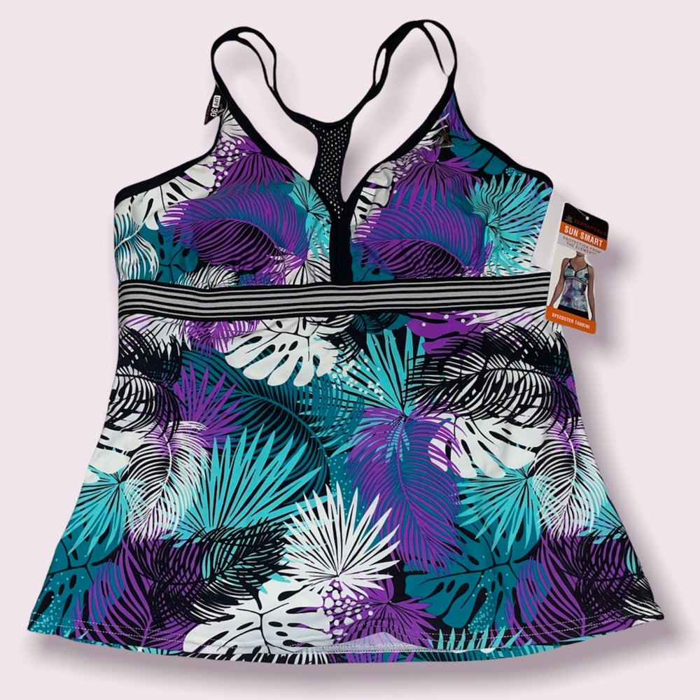 NWT ZeroXposur swim Tankini